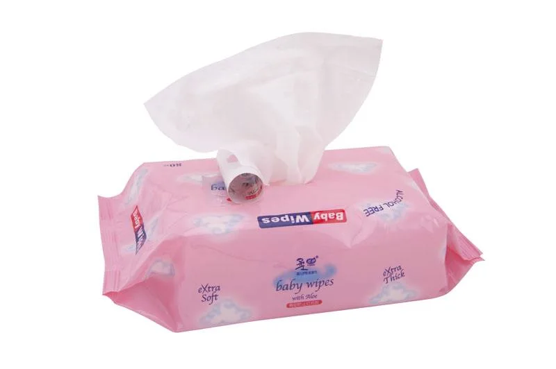 Water Absorbing Paper Unscented Baby Wipes Wet Wipes White Tissue Paper for Restaurant