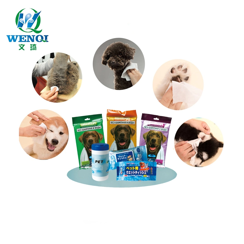 Pet Grooming Wipes for Dogs and Cats- Extra Moist, Thick, Soft & Strong Deodorizing Fresh Wipes