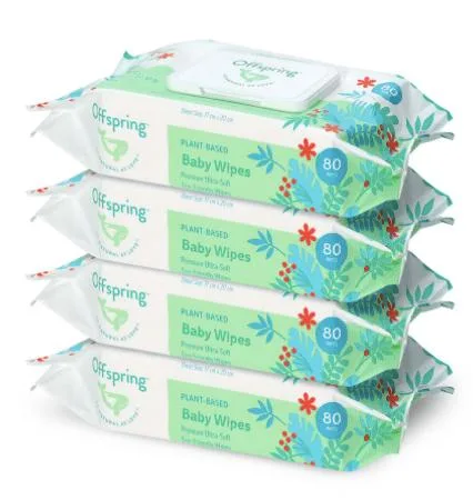 Factory Price 100% Biodegradable Portable Quick Wipes Baby Wet Wipes Wet Tissues