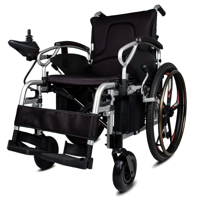 Motorised Aluminum Folding Electric Wheelchairs for Disabled