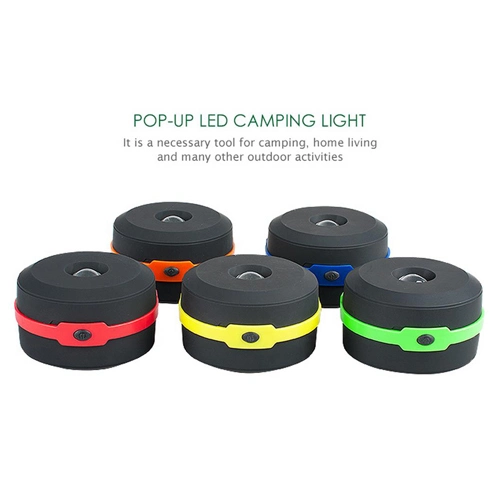 3AAA Battery Powered Outdoor Folding Pop up Camping LED Light