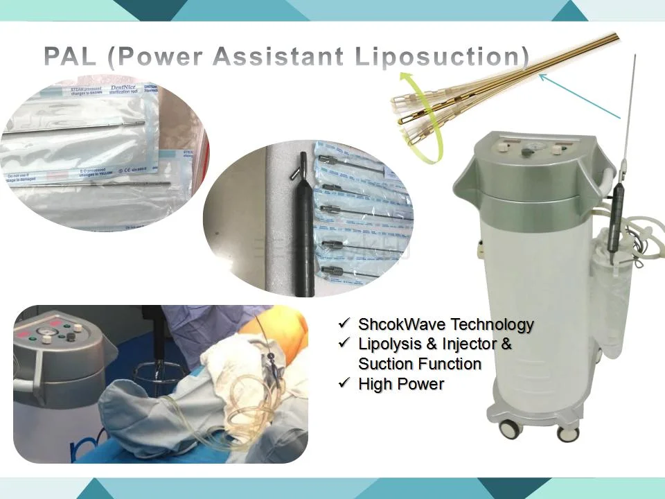 Liposuction Multi-Function Power Assisted Vibrolipo Machine Liposuction Aspirator Liposuction Needle