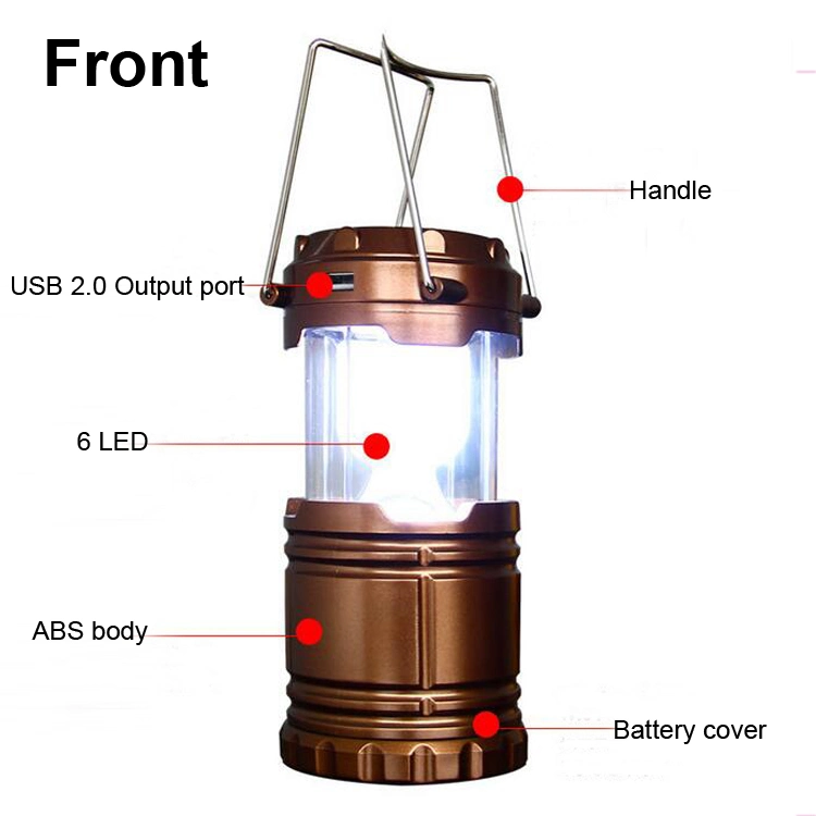Foldable LED Tent Light Camping Outdoor Light