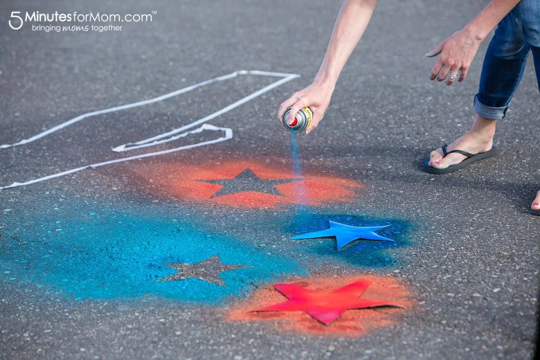 Aeropak Washable Handy Multicolor Chalk Spray Paint for Kids
