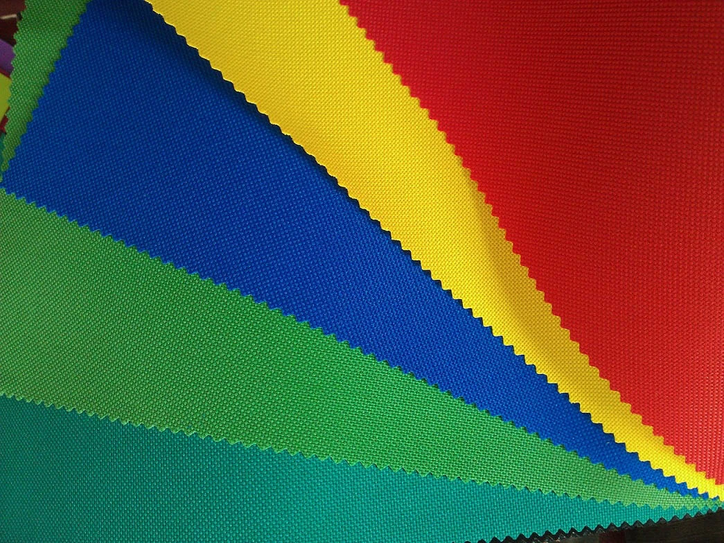 Polyurethane Coated Waterproof 100% Polyester 600*600d Flag Fabric