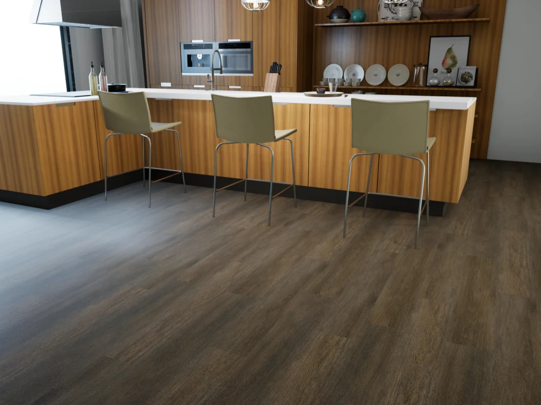 Wood-Texture Floor Fashion Floor Wooden Floor Spc Floor PVC Floor