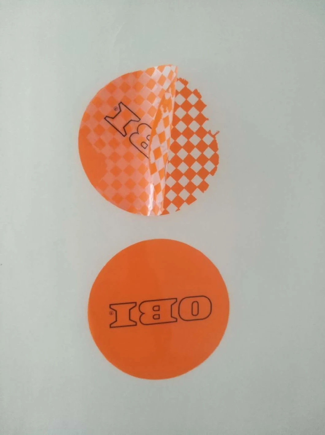 Egg Shell Label Sticker/Adhesive Security Label/Printing Material