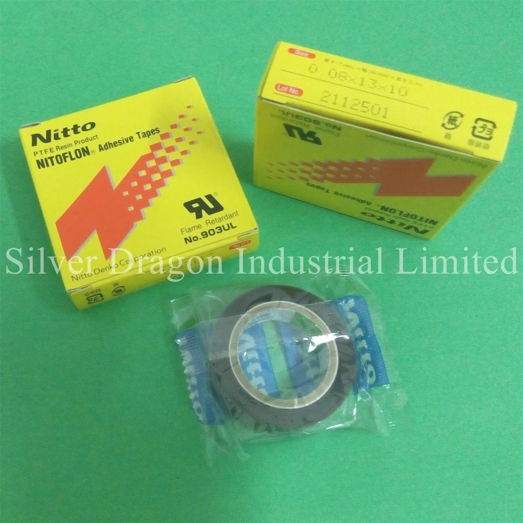 No. 903UL 0.08X13X10 Nitto Denko Tapes, Nitoflon Adhesive Tapes