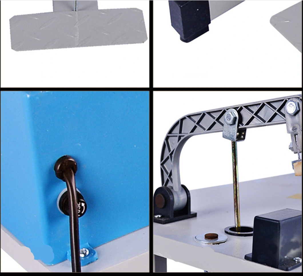 Pedal Stamping Impulse Heat Sealer for Kraft/ Plastic Film/Alu Foil