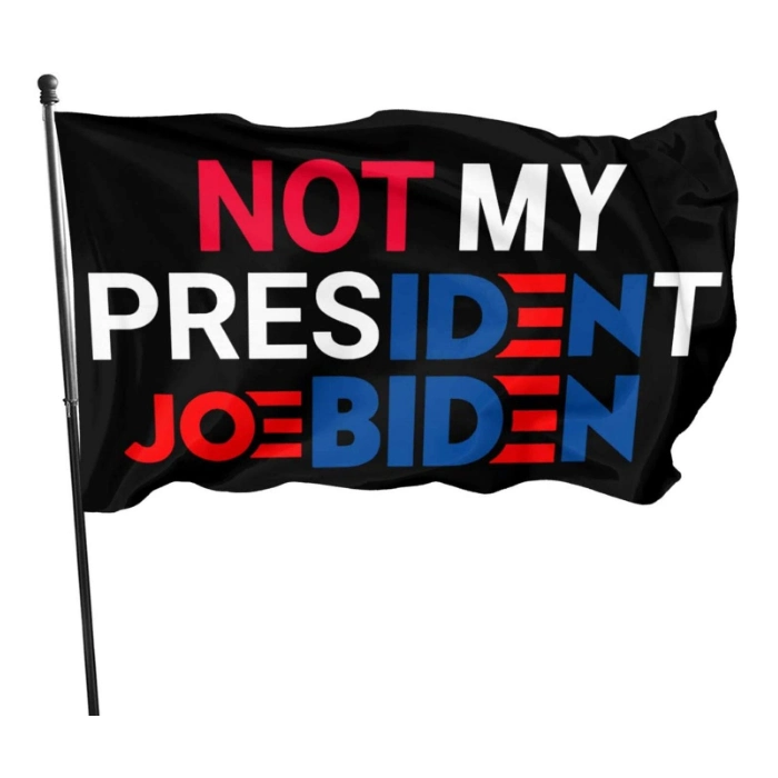 Outdoor 100d Polyester 3X5FT Custom Made Jon Biden Is Not My President Flags Banners