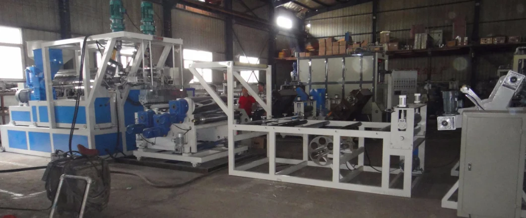 Double Screw Co-Extrusion Plastic Sheet Extruder, Ab/ABA Co-Extruding Sheet Machine, Two Color Plastic Sheet Making Machine, Flowerpot Plastic Sheet Machine
