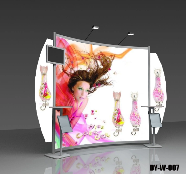 Aluminum Trade Show 10FT Event Display Stand Advertising Backdrop Booth
