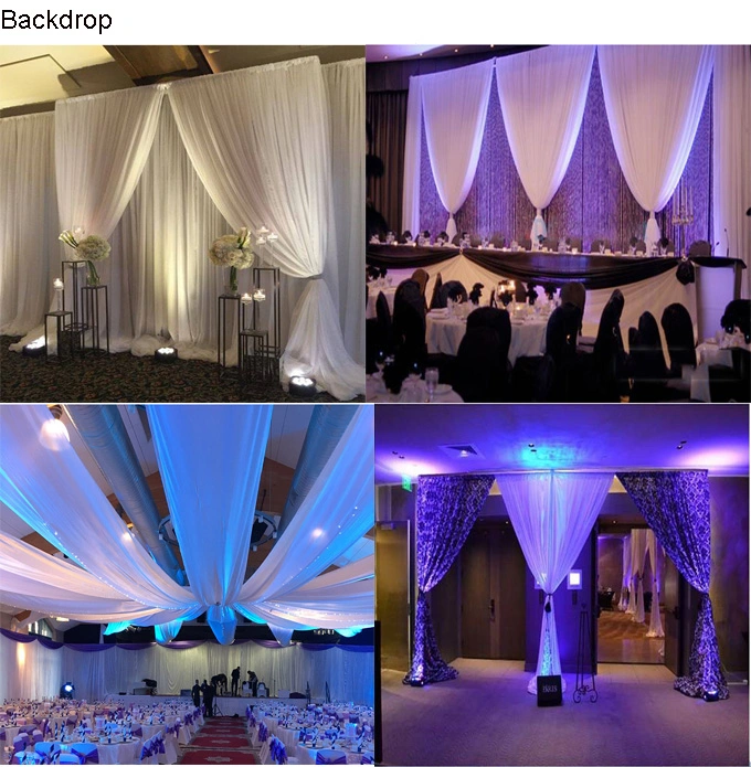 2018 Hot Selling Pipe and Drape for Wedding Party Decoration