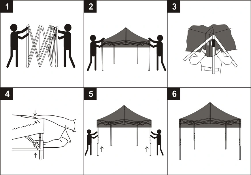 Custom Pop up Tents, Custom Canopies, Exhibition Tents, Canopies (J-NF38F21026)