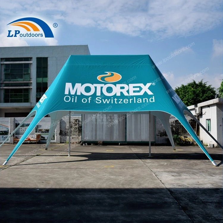 Custom 8X12m Star Canopy Tent for Outdoor Product Display Event
