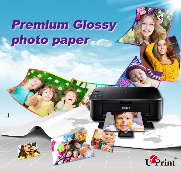Inkjet Glossy Matte Photo Paper with 90GSM~300GSM Factory Price, Double Sided Glossy/Semi Glossy /RC Photo Paper