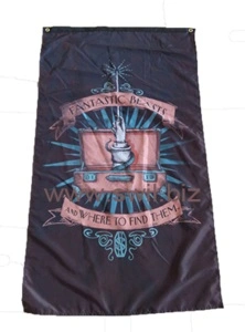 Custom Design Digital Printing Decoration Polyester Fabric Backdrops Banner Flag