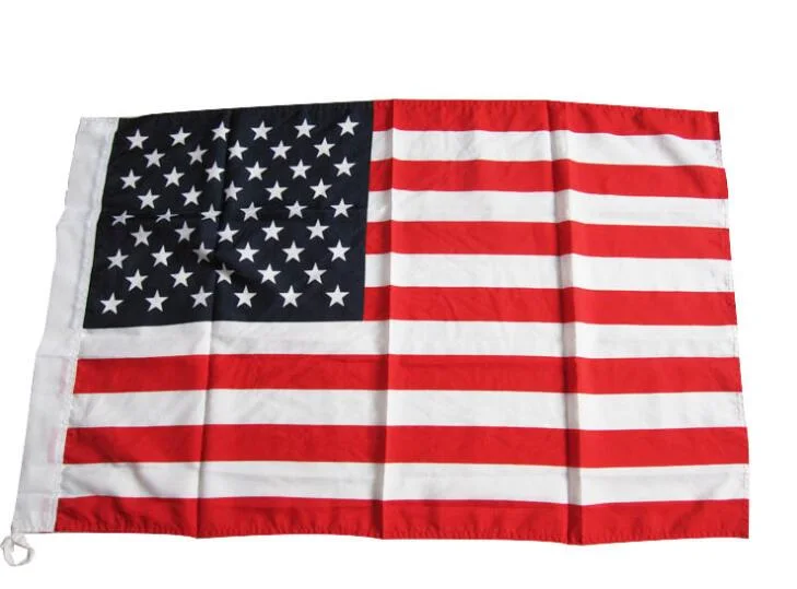 Wholesale in Stock National Flag 59 Inch USA Flag Banner Accept Custom