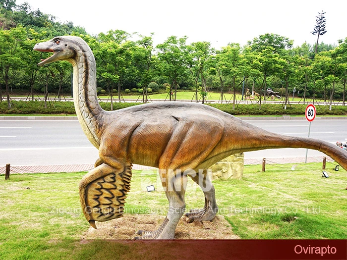 Dinosaur for Park Life-Size Oviraptor Exhibit Dinosaur