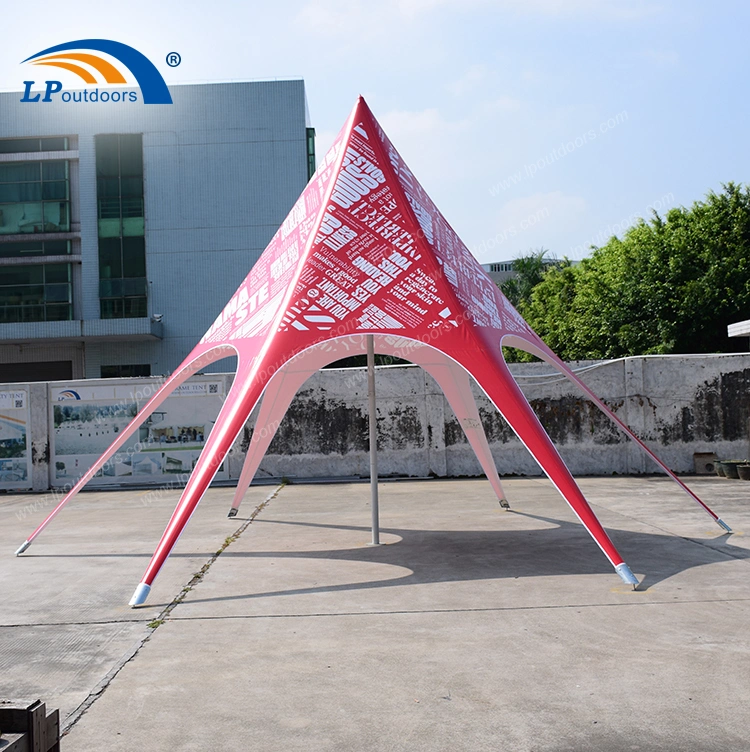 OEM Single Pole Easy up Star Shade Canopy for Outdoor Display Events