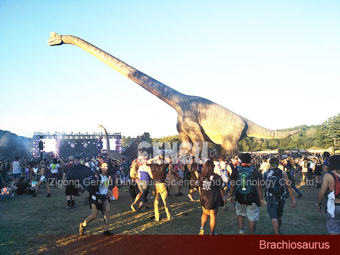 Dinosaur Manufacturer Amusement Brachiosaurus Exhibit Dinosaur
