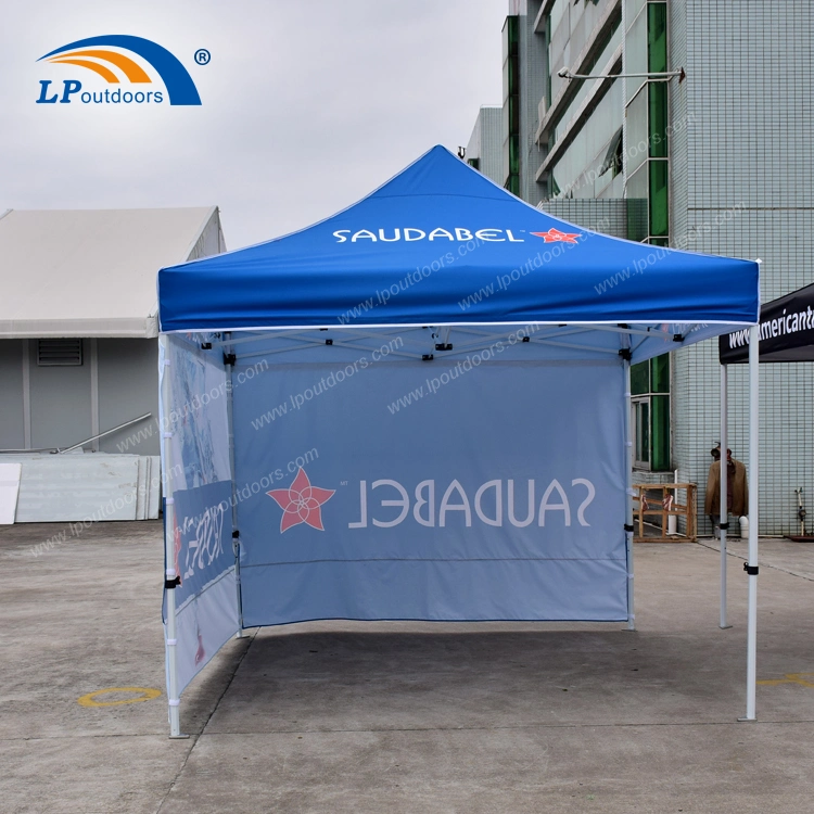 Hexagonal Aluminum Ez Pop up Tent with Brand Printing for Advertising
