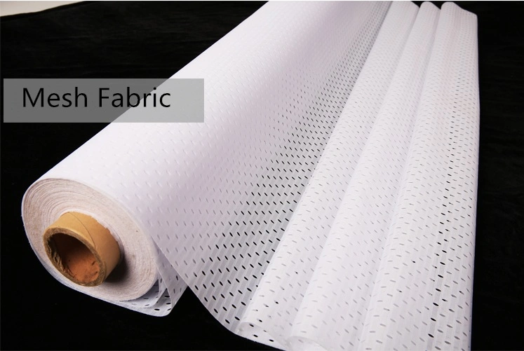 Heat Transfer Printing Dyesubliamtion Printing Flag Fabric Polyester Tricot Mesh Digital Printed Fabrics