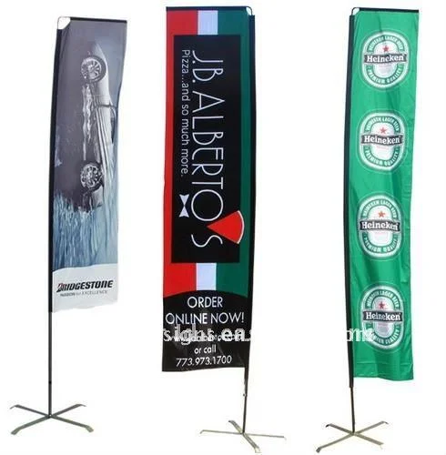 2014 Portable Outdoor Block Flags, Square Flags, Block Banners