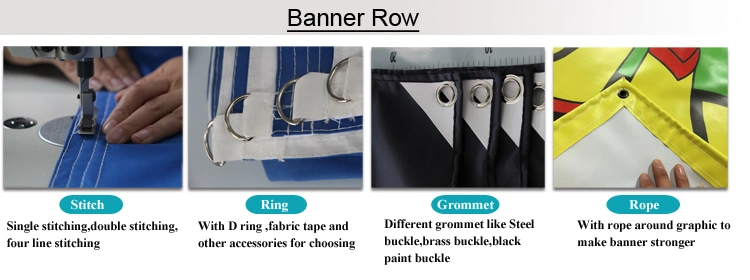 Custom Digital Prinitng Flex Advertising Fabric Banner