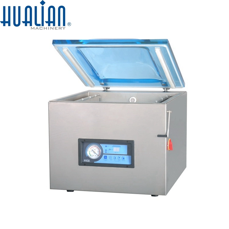 Hvc-510t/2A-G Hualian Food Vacuum Sealer Packaging Machine Alu-Foil Bag
