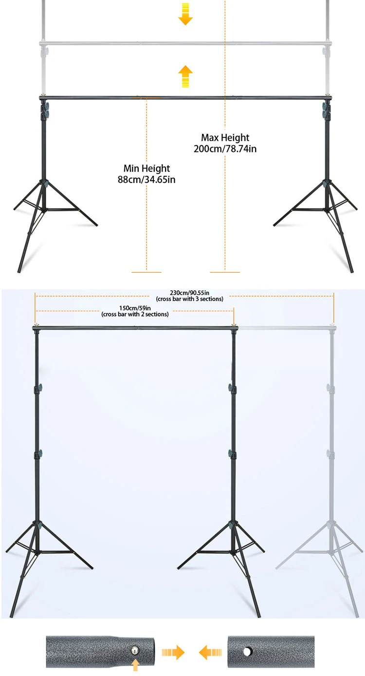 Indoor Backdrop Stand Photography Photo Studio Backgrounds Backdrop