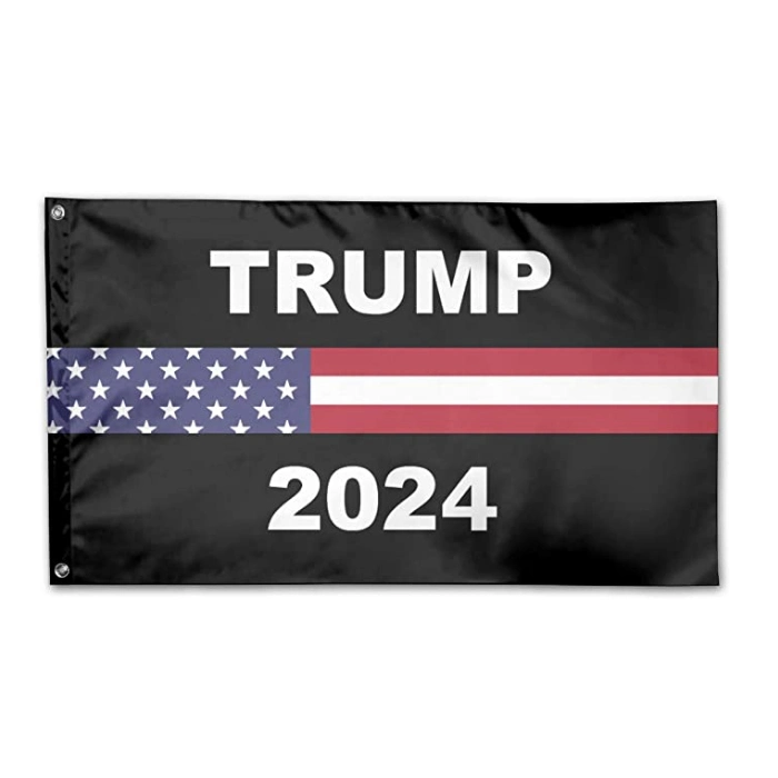 New Designs 3X5FT Digital Printing 100%Polyester Custom Election Trump 2024 Flags Banners