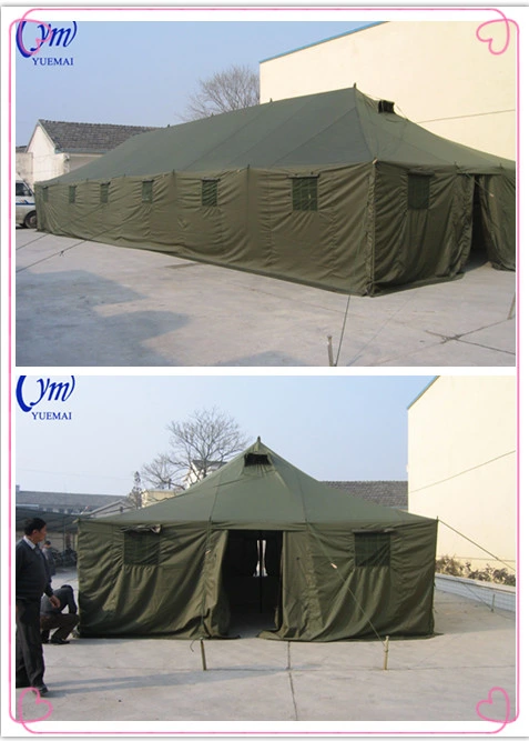 Manufacturer Polyester Canvas Waterproof Military Army Tent