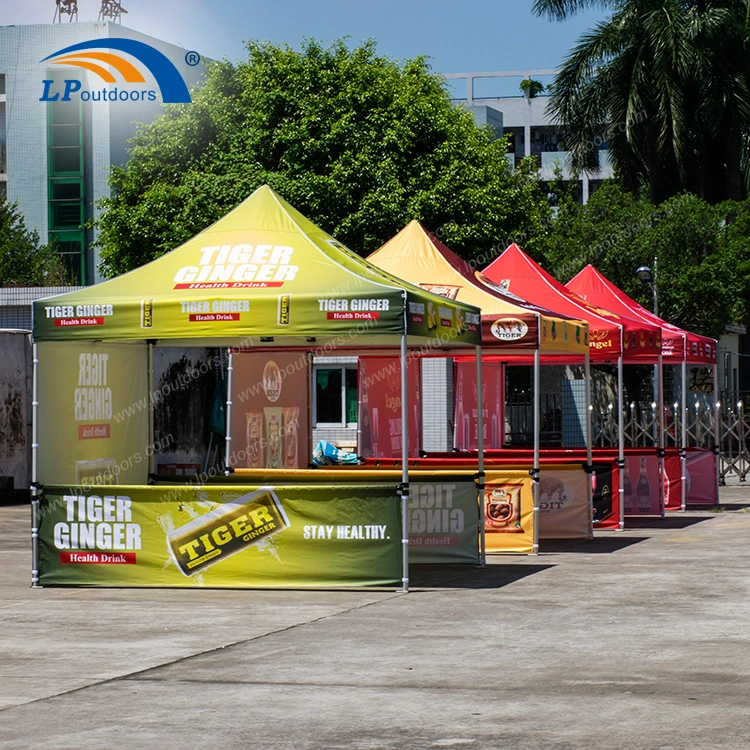 Customed 10X10' Folding Canopy Tent for Outdoor Market Stalls