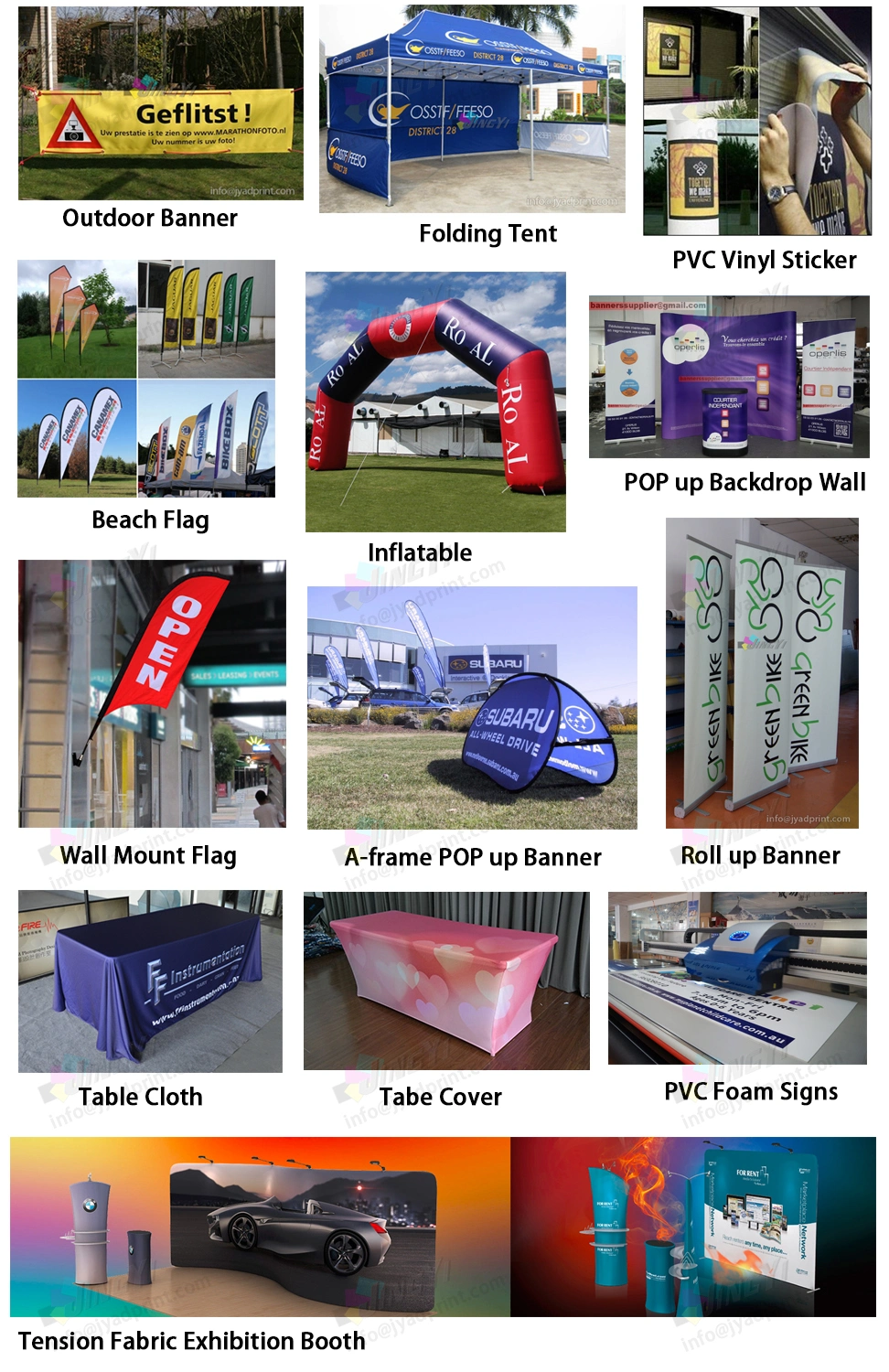 Custom Waterproof Recyclable Folding Promotion Canopy Tent For Sale