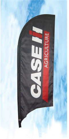 Custom Printing Polyester Outdoor Advertising Beach Flag Banner