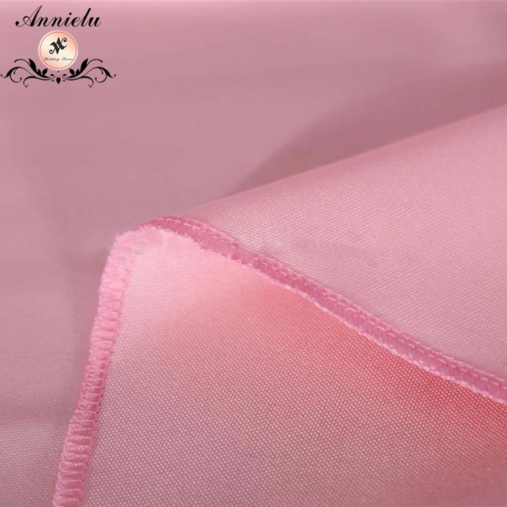 Wholesale Solid Color 100% Polyester Wedding Tablecloth Table Covers