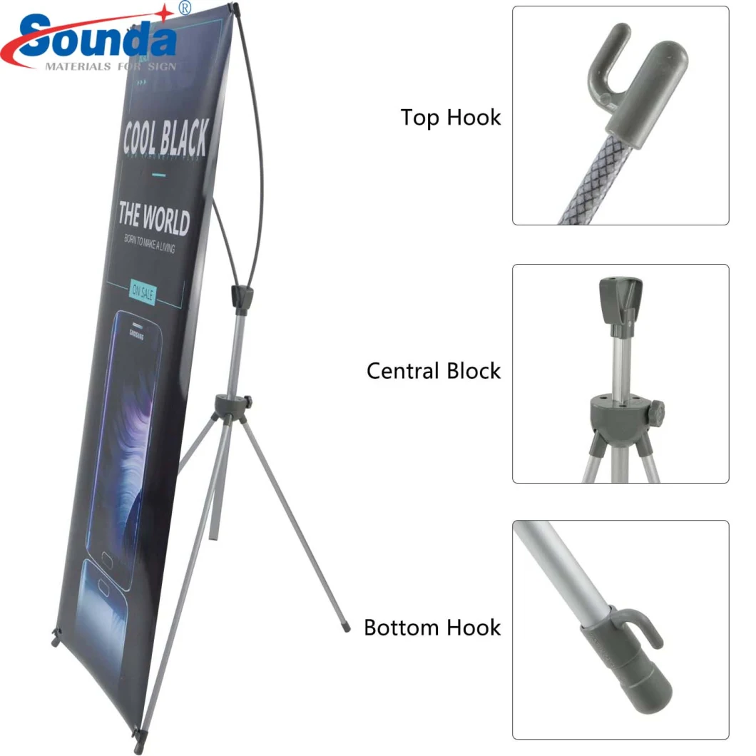 X Banner 60*160/80*180cm Adjustable X Banner Display Stand