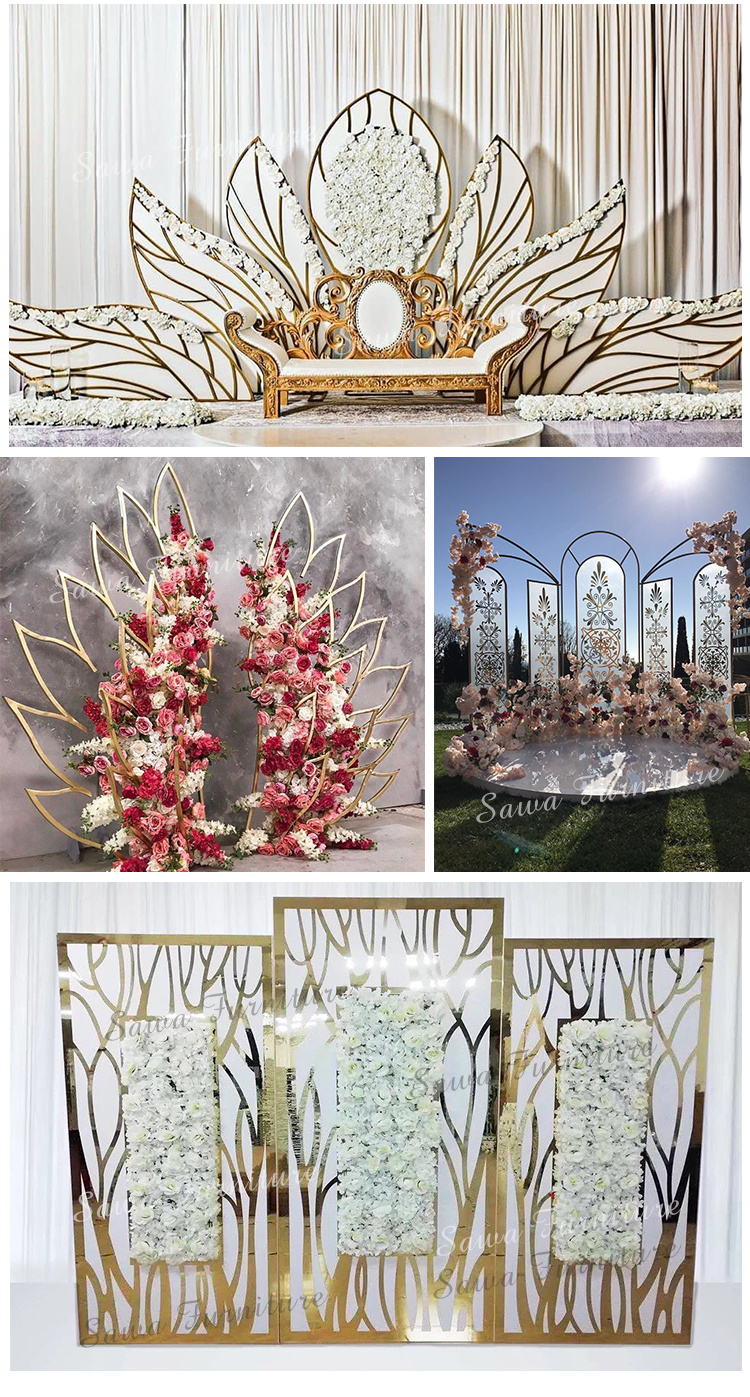 Design Frame Decoration Backdrop Backdrops Wedding for Events