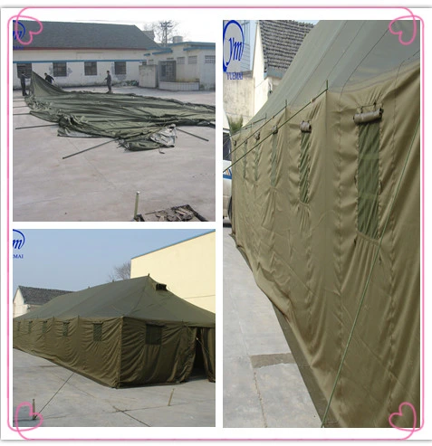 Manufacturer Polyester Canvas Waterproof Military Army Tent