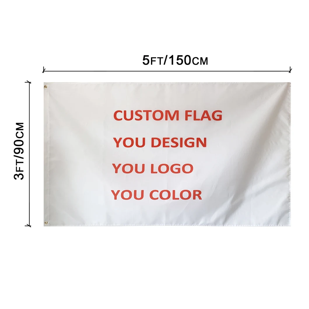 Custom Design Free Sample All Countries Flagns Banners 100% Polyester Fast Delivery Wholesale