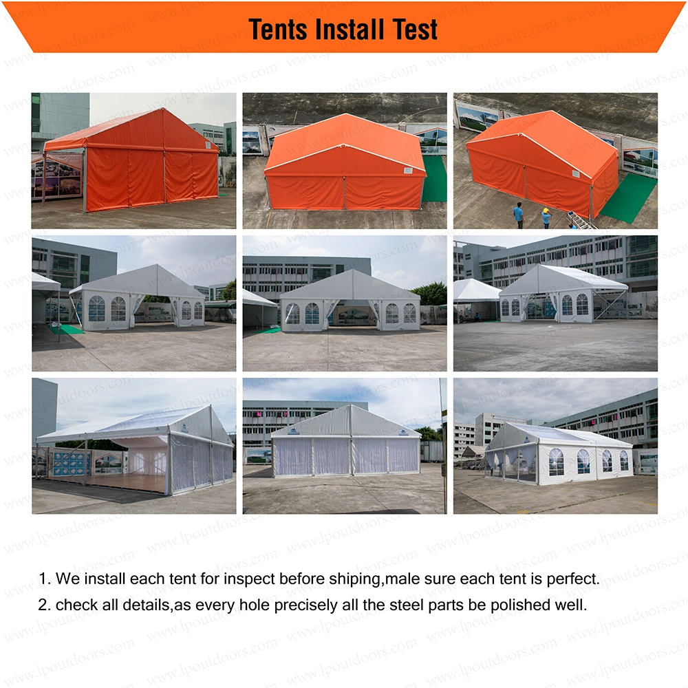 UV Protection Transparent Arcum Church Tent for Marketing Conference