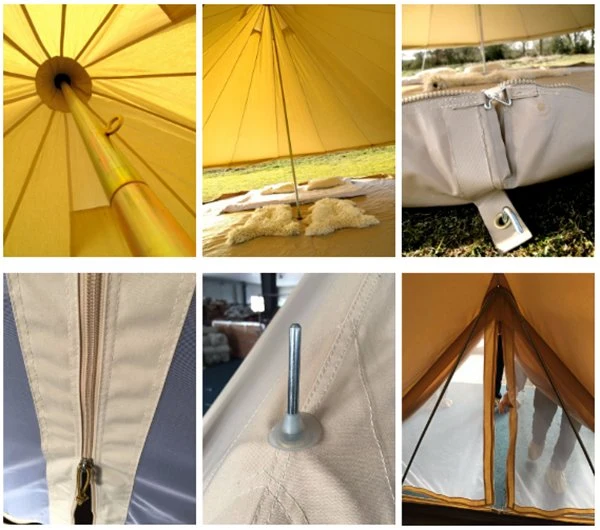 Luxury Glamping Cotton Canvas Bell Tent Wedding Tent Party Tent Event Tent Camping Tent