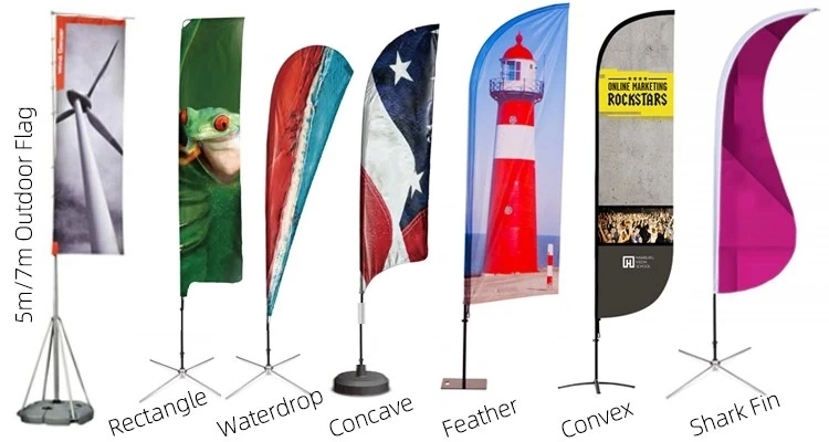 PVC Free Light Sublimation Fabric Flag Material 110GSM for Advertising