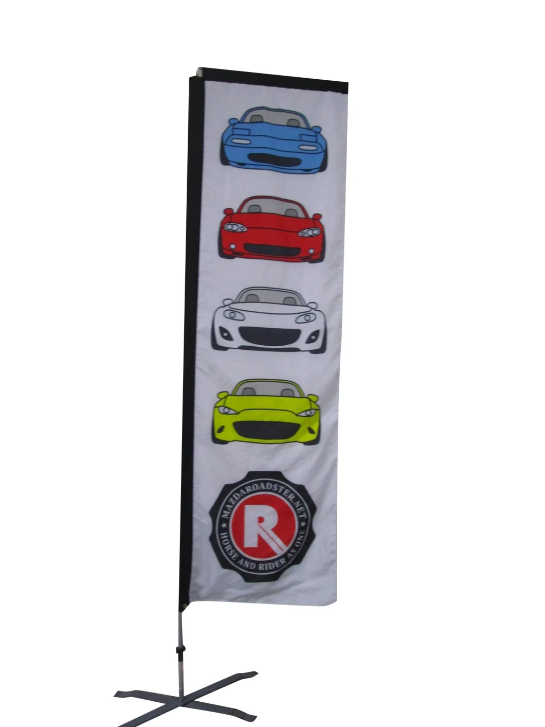 2014 Portable Outdoor Block Flags, Square Flags, Block Banners