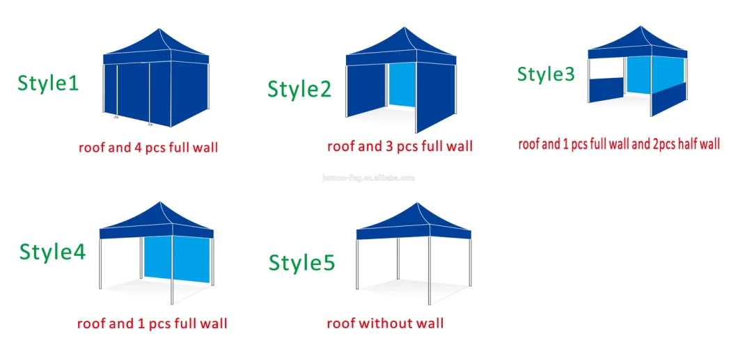 Custom Outdoor Printing Durable Pop up Gazebo Tent Awning Tent