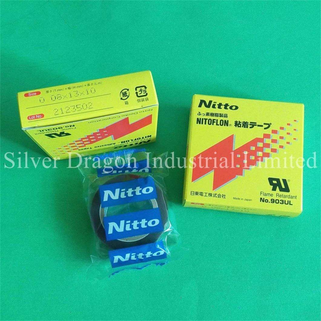 No. 903UL 0.08X13X10 Nitto Denko Tapes, Nitoflon Adhesive Tapes