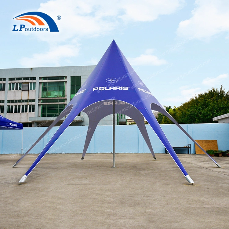 OEM Single Pole Easy up Star Shade Canopy for Outdoor Display Events
