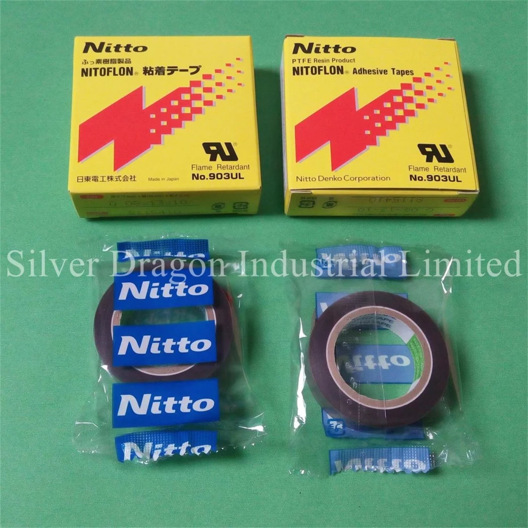 Nitoflon Adhesive Tapes, Heat Resistant Adhesive Tapes, No. 903UL 0.08X13X10