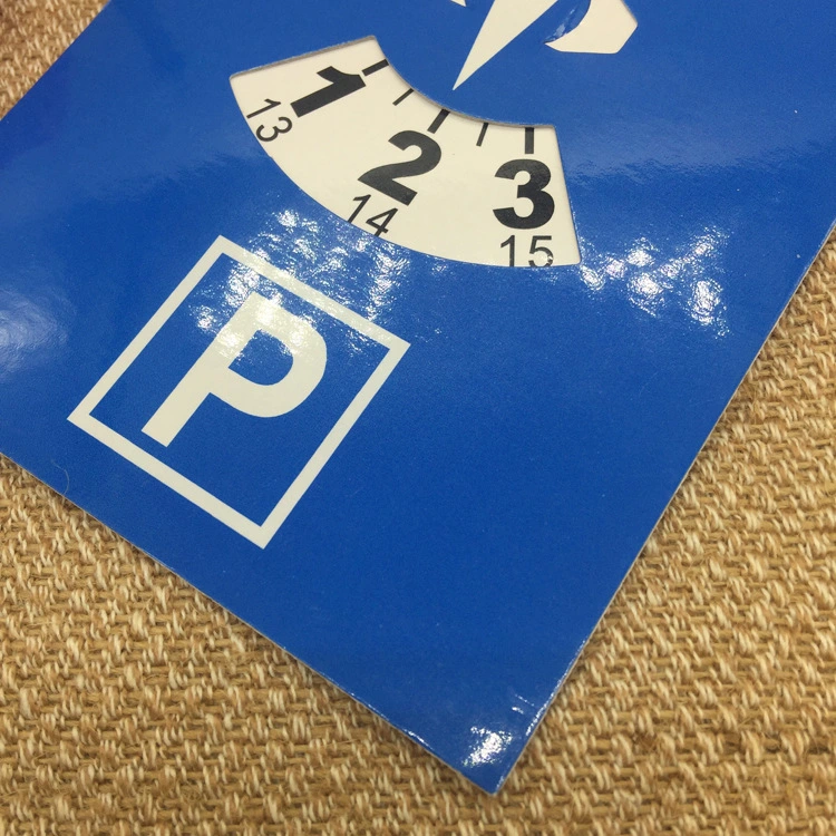 Promotional Paper Card Parking Disc, Promotional Parking Timer, Promotional Gift